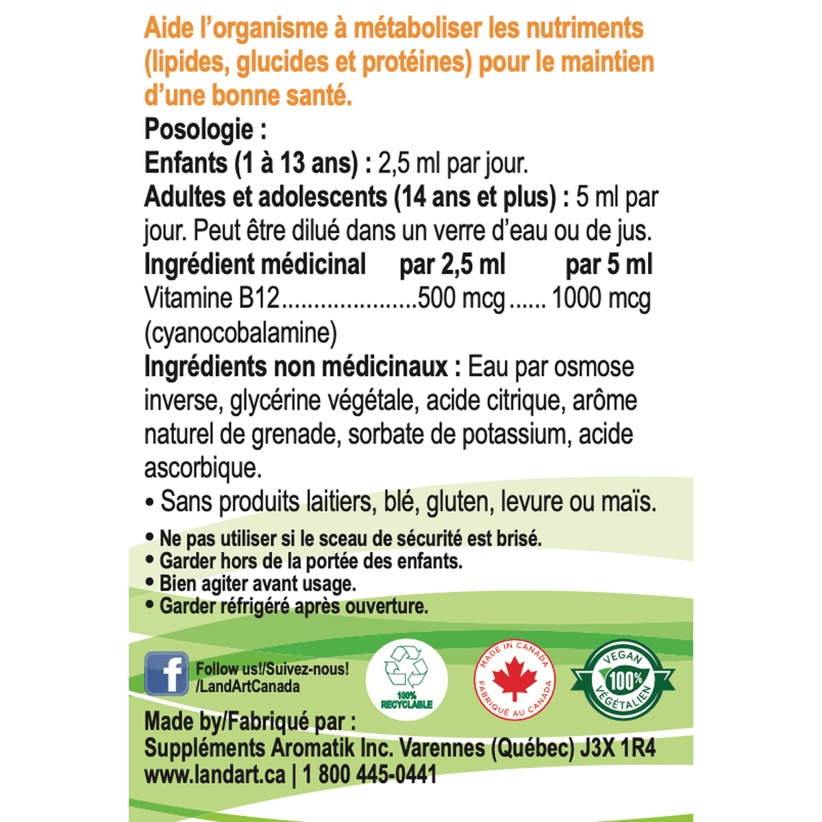 Vitamin B12  Land Art