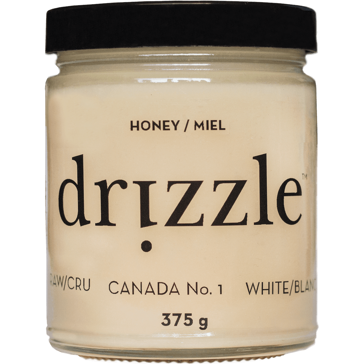 White Raw Honey  Drizzle Honey 375g