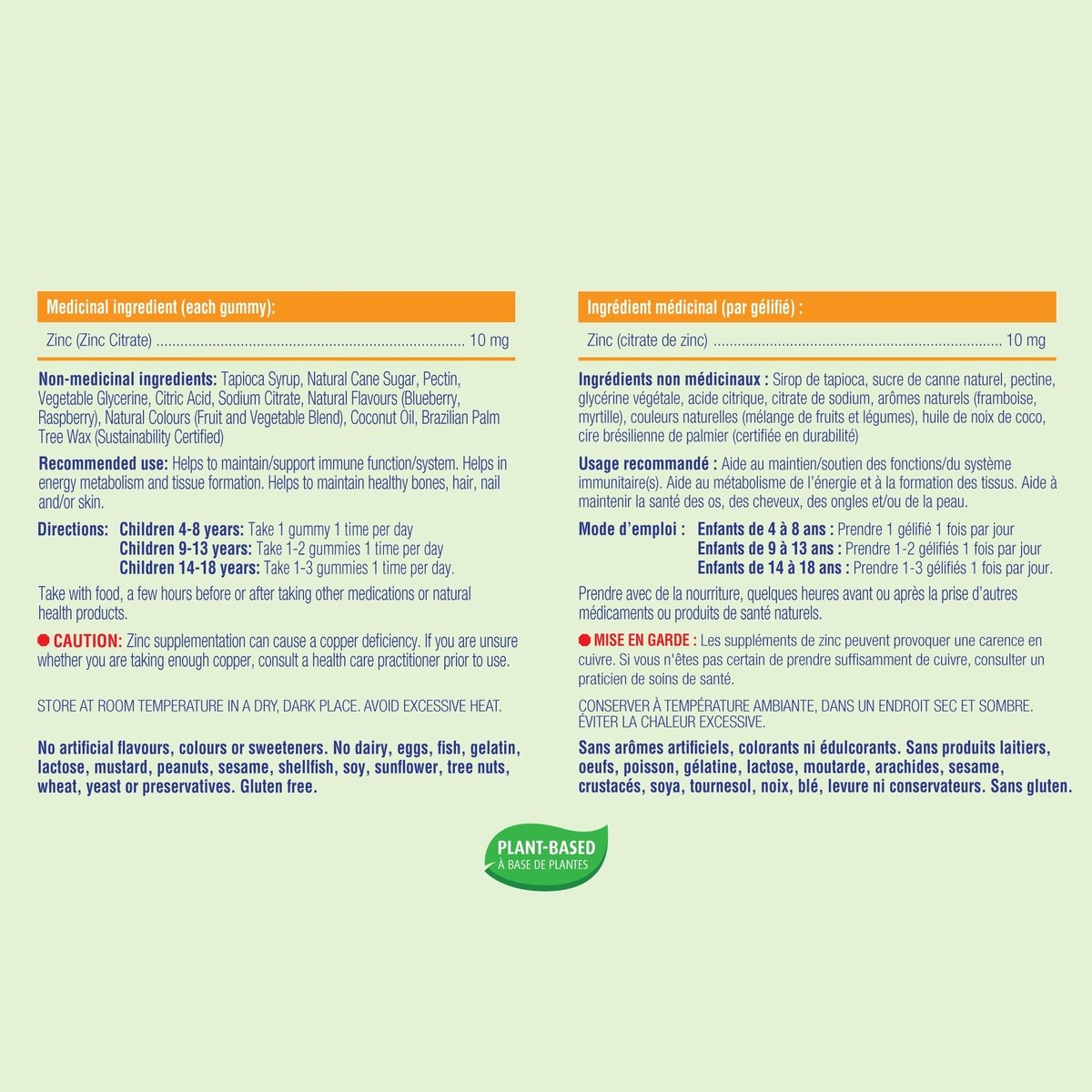 Zinc Gummies  allKiDz Naturals Inc.