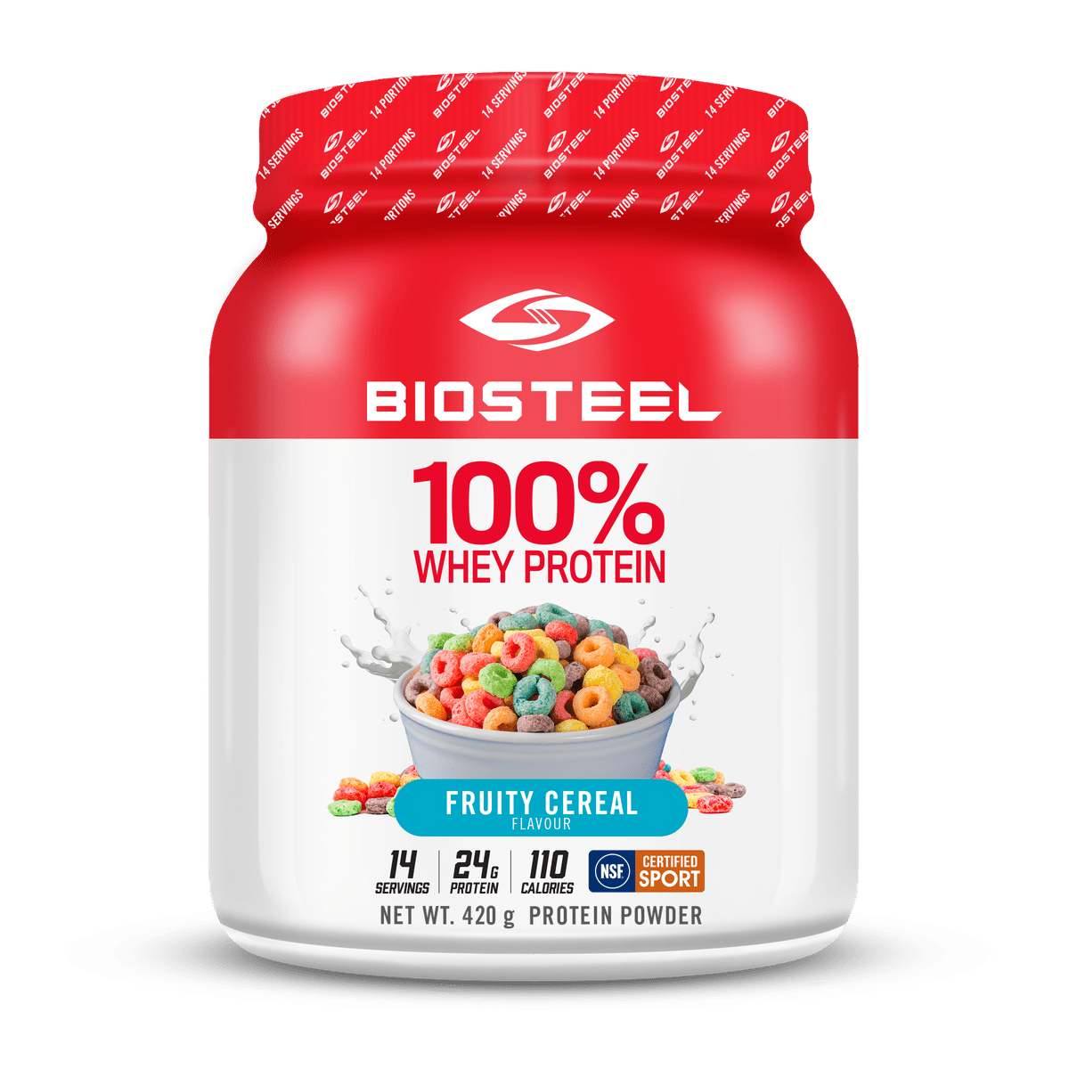 100% Whey Protein Fruity Cereal  BioSteel Sports Nutrition Inc.