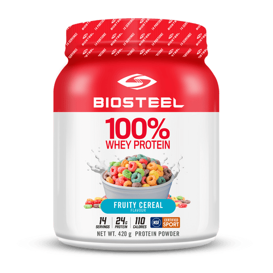 100% Whey Protein Fruity Cereal  BioSteel Sports Nutrition Inc.
