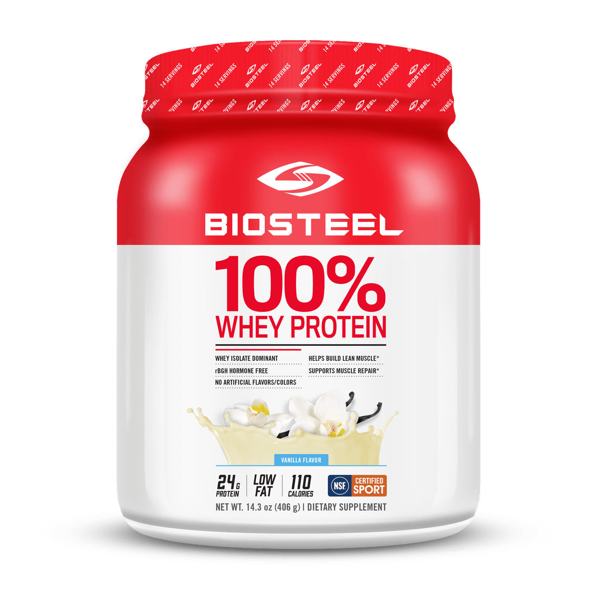 100% Whey Protein Vanilla  BioSteel Sports Nutrition Inc. 420g