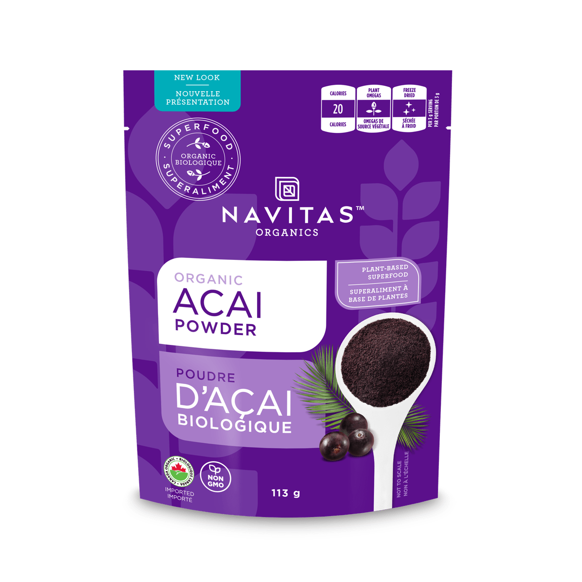 Acai Powder  Navitas Organics