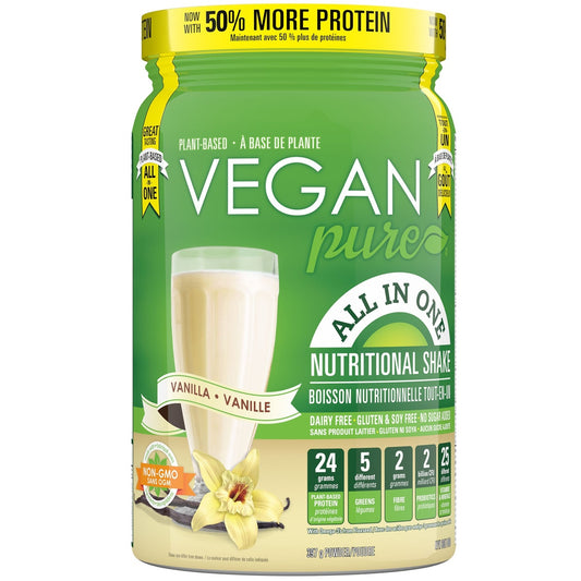 All in One Nutritional Shake Vanilla  Vegan Pure