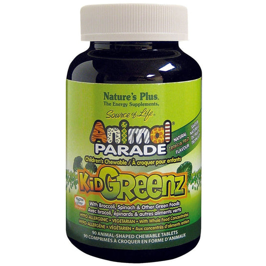 Animal Parade KidGreenz Tropical Fruit Flavor  Natures Plus