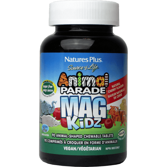 Animal Parade Mag. Kidz Chewables, Cherry  Natures Plus