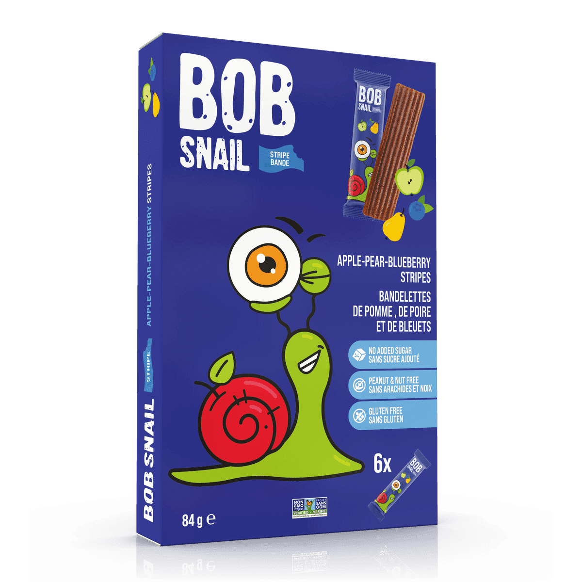 Apple-Pear-Blueberry Stripes  Bob Snail