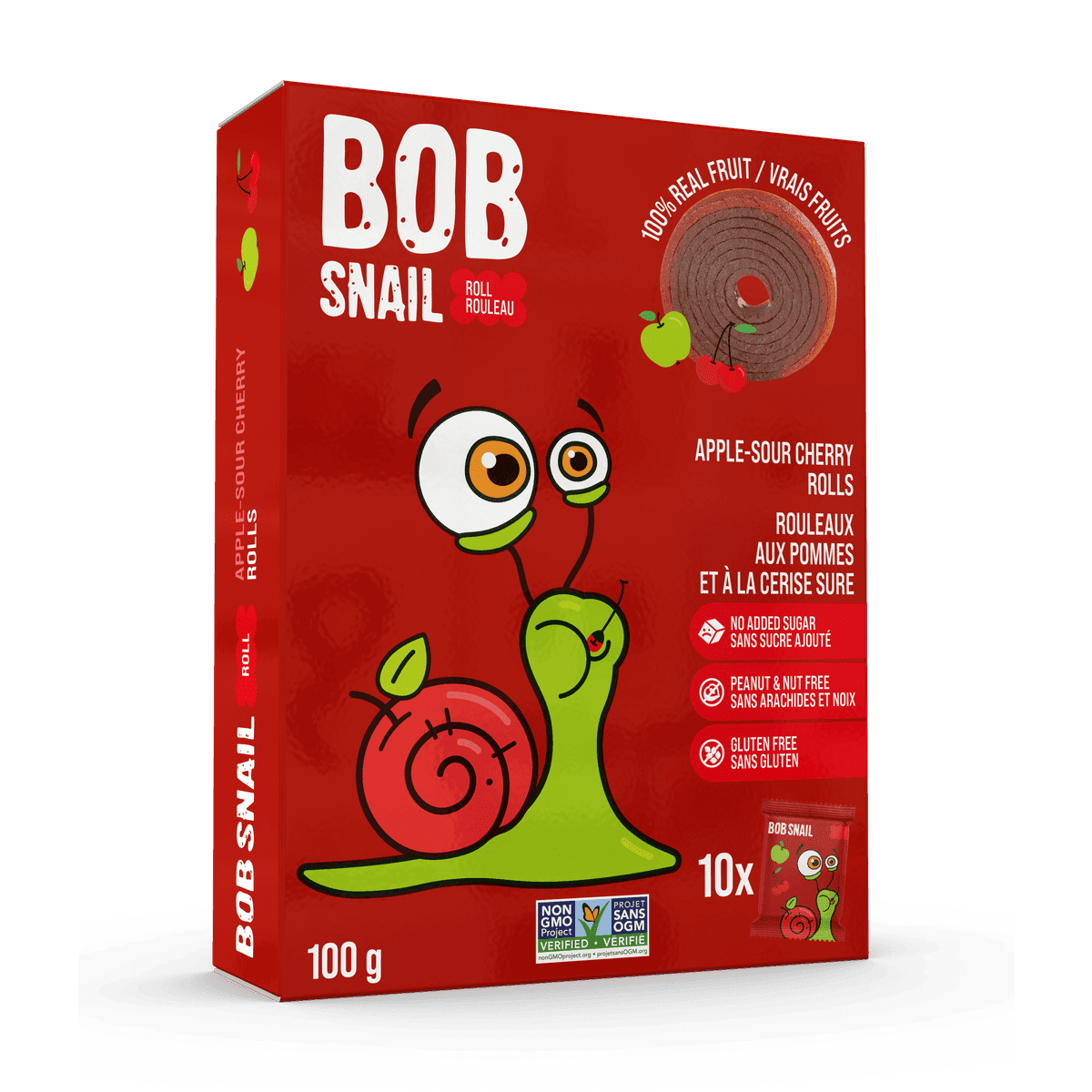 Apple-Sour Cherry Rolls Bob Snail