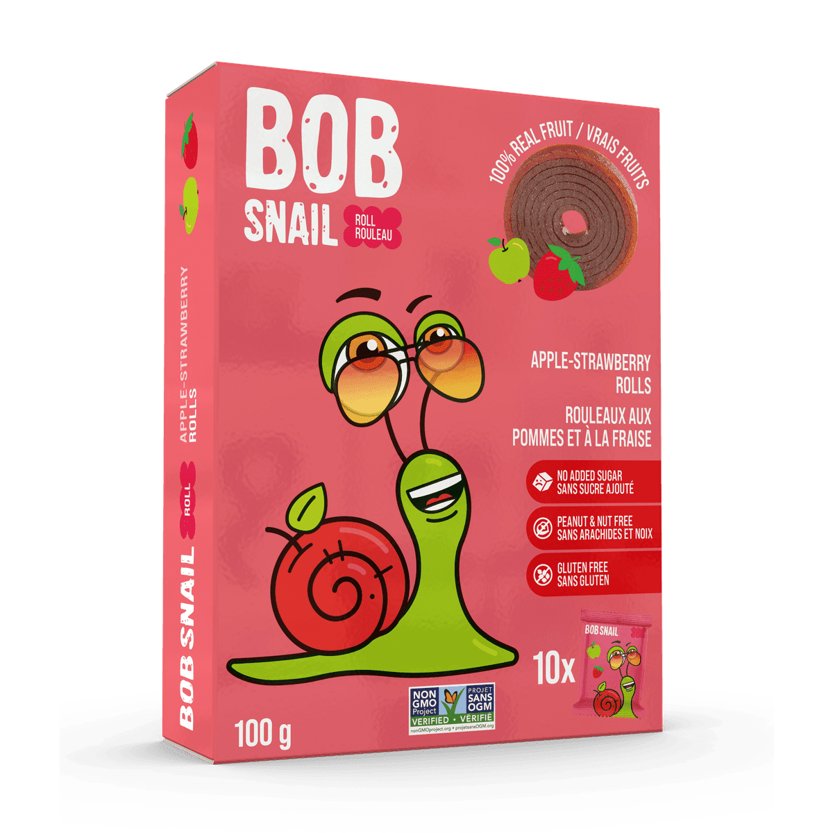 Apple-Strawberry Rolls  Bob Snail
