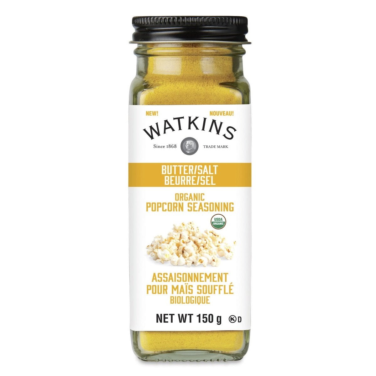 Butter/Salt Popcorn Seasoning  Watkins Co.