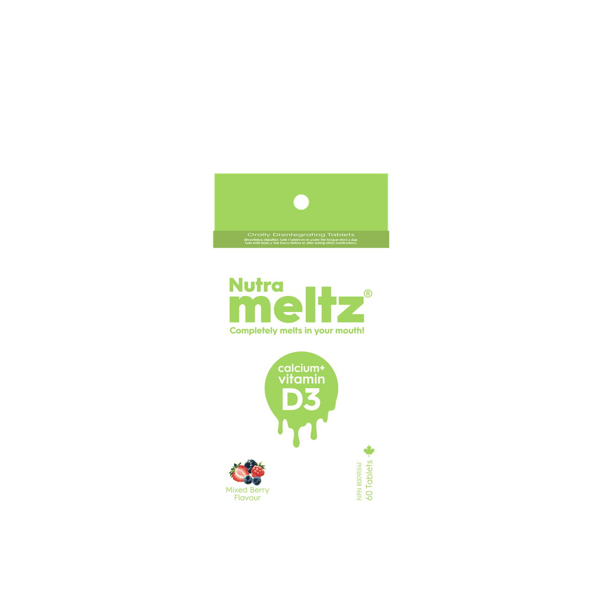 Calcium + Vitamin D3  NUTRAMELTZ
