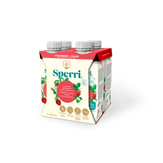 Complete Plant Based Meal Replacement, Strawberry  Sperri