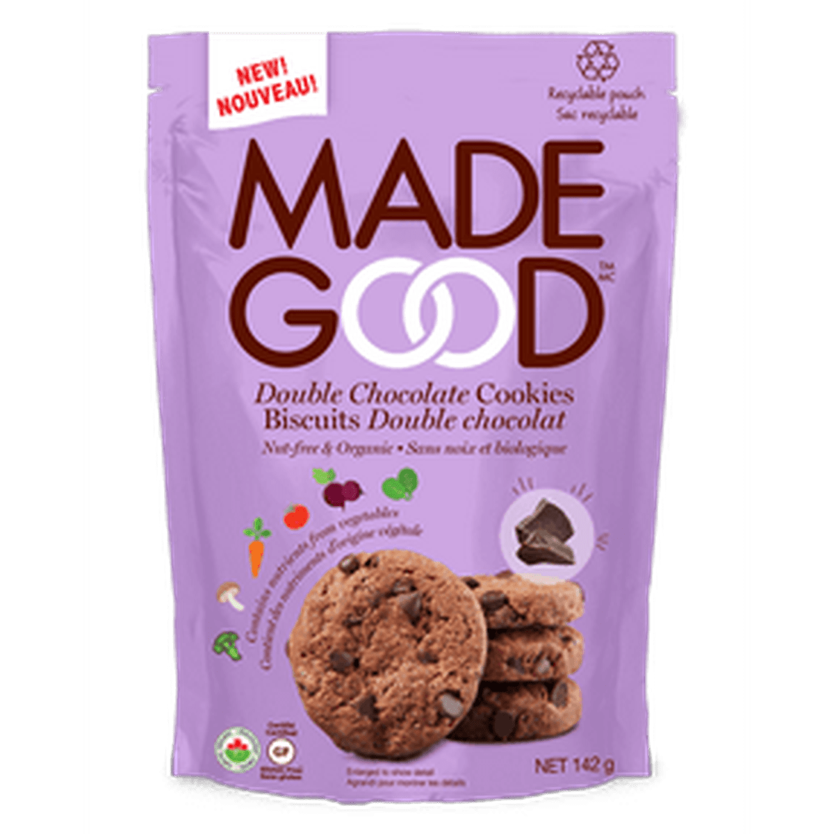 Crunchy Cookies Double Chocolate  Made Good