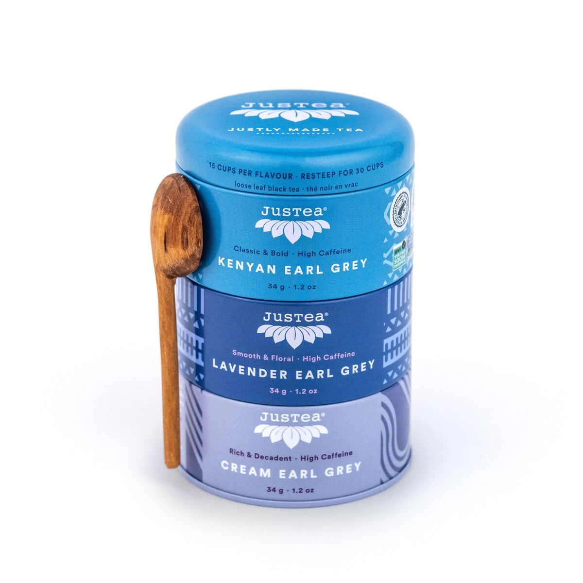 Earl Grey Tea Trio Tin  JusTea