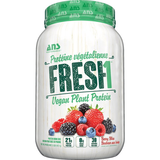 FRESH1 Vegan Protein Berry Bliss  ANS Performance