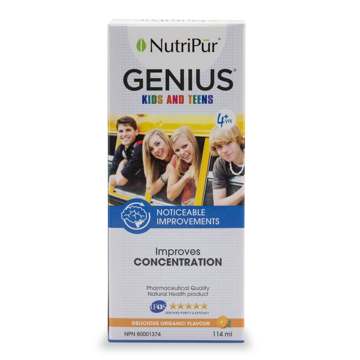 Genius Kids And Teens Liquid  Nutripur Inc