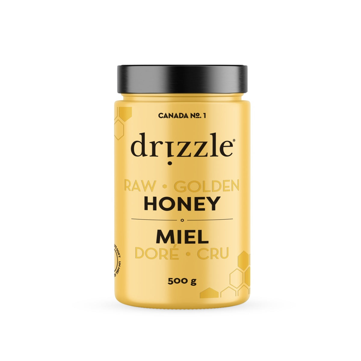 Golden Raw Honey  Drizzle Honey 500g