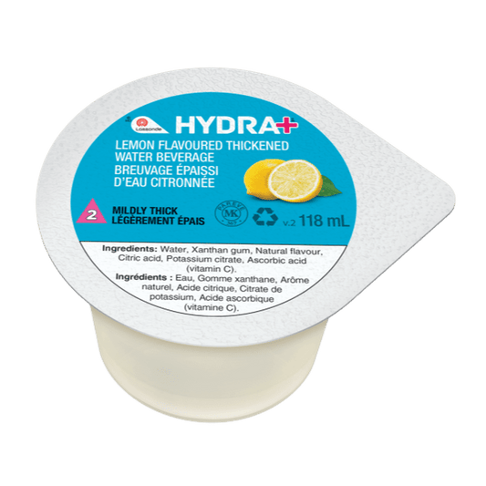 Hydra+ Thickened Water IDDSI 2  Lassonde Hydra+ 24 X 118 mL