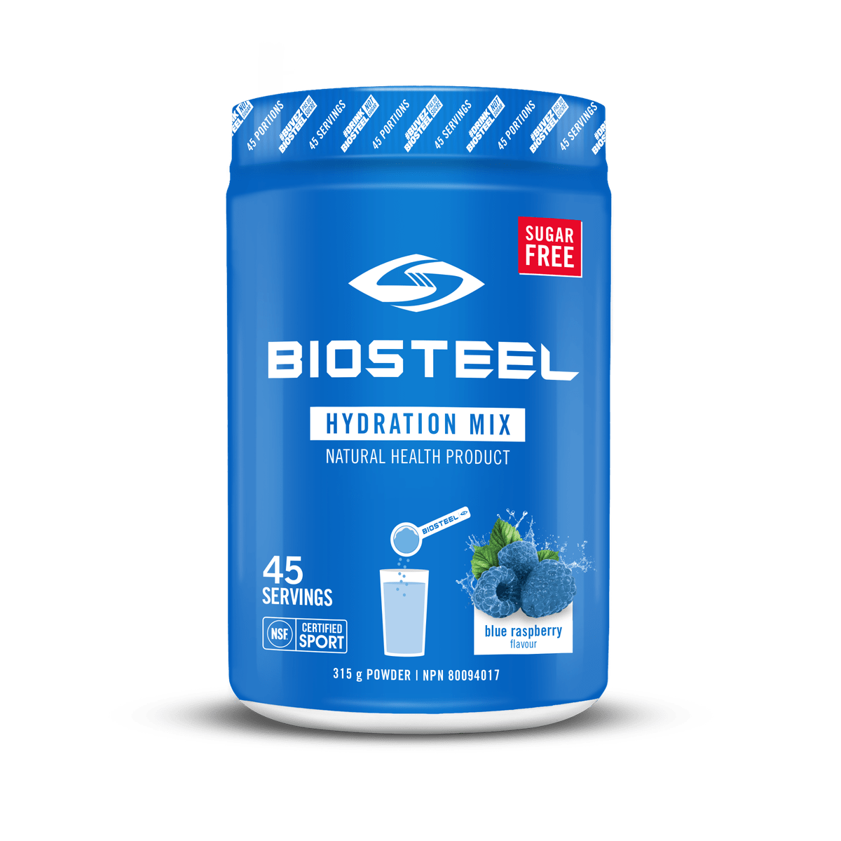 Hydration Mix Blue Raspberry  BioSteel Sports Nutrition Inc.