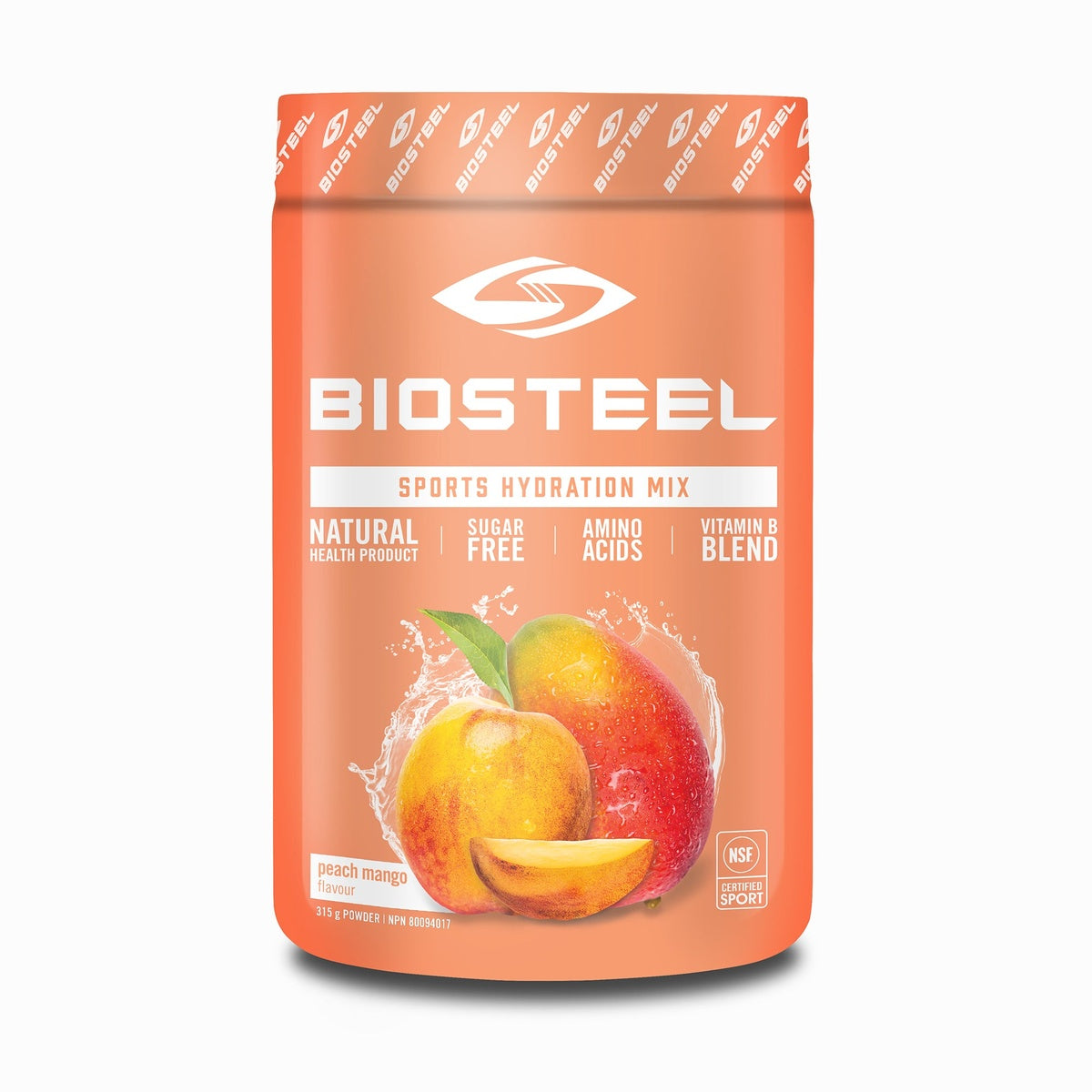 Hydration Mix Peach Mango  BioSteel Sports Nutrition Inc. 315g