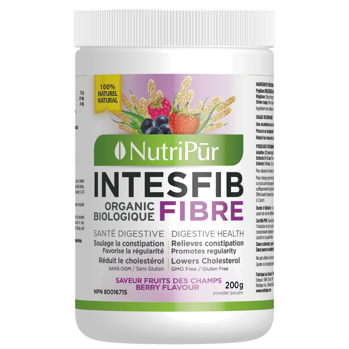IntesFib-Berry flavor  Nutripur Inc