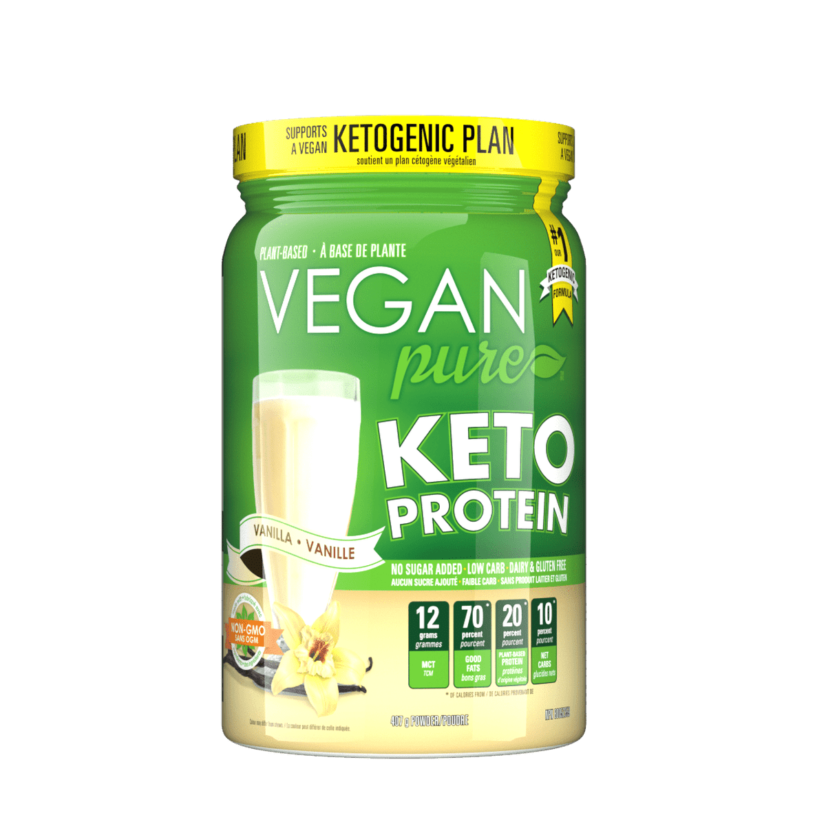 Keto Protein Vanilla  Vegan Pure