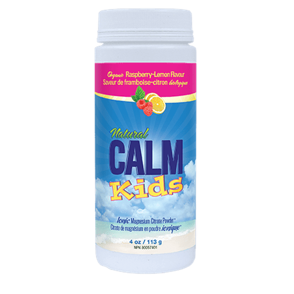 Kids Calm Rasp Lemon  Natural Calm
