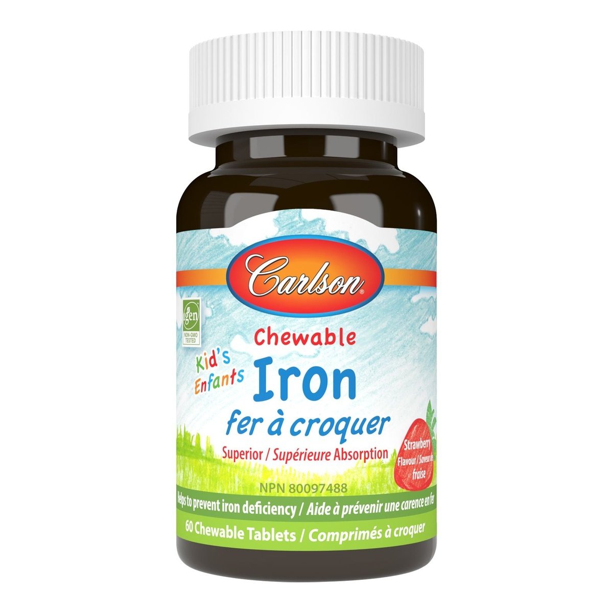 Kids Chewable Iron Carlson Laboratories