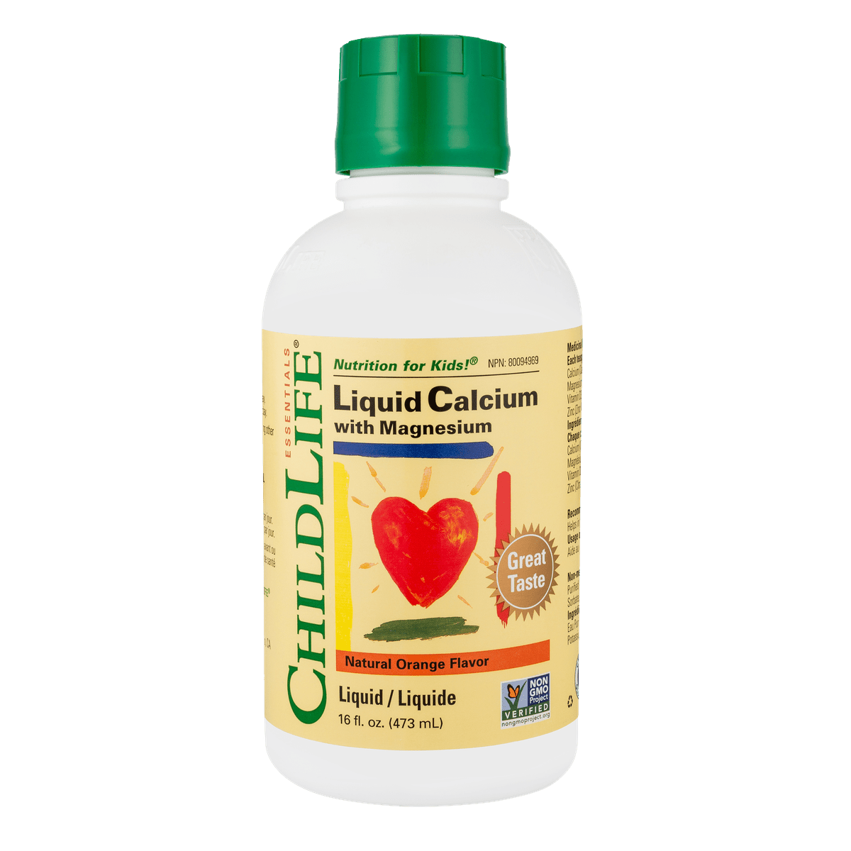 Liquid Calcium With Magnesium  ChildLife Essentials