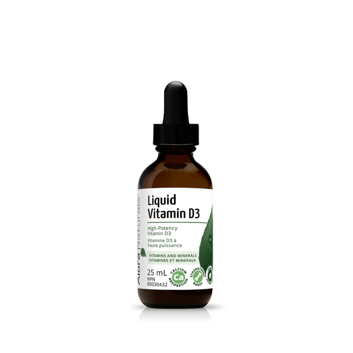 Liquid Vitamin D3 Alora Naturals 25mL