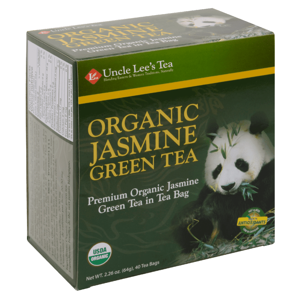 Organic Jasmine Tea Uncle Lee's Tea
