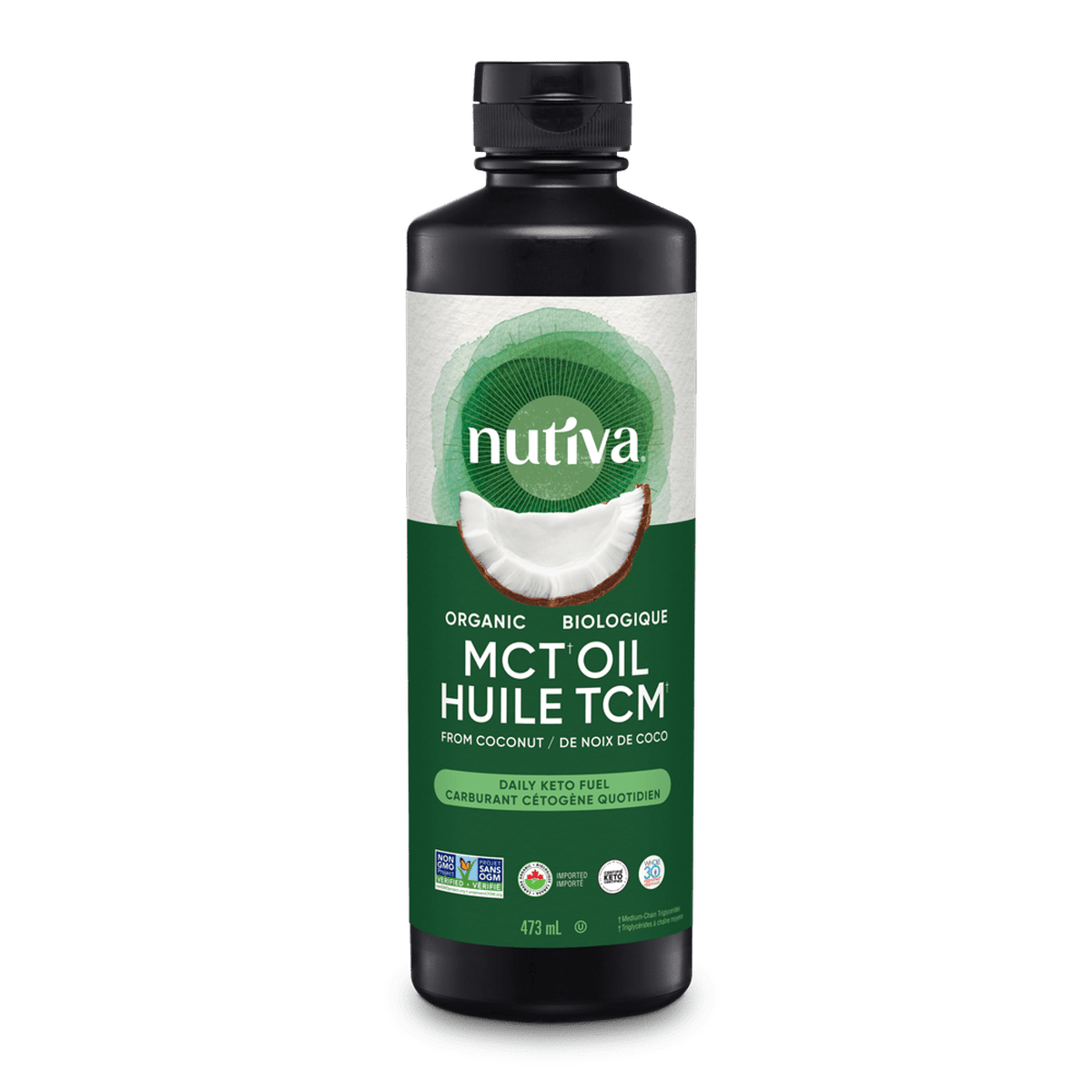 Organic Liquid MCT Coconut Oil Nutiva
