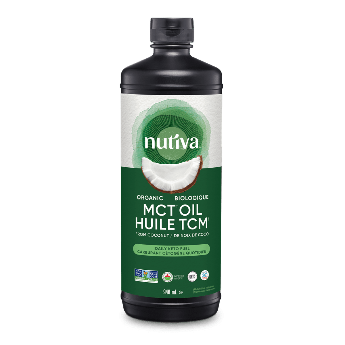Organic Liquid MCT Coconut Oil Nutiva