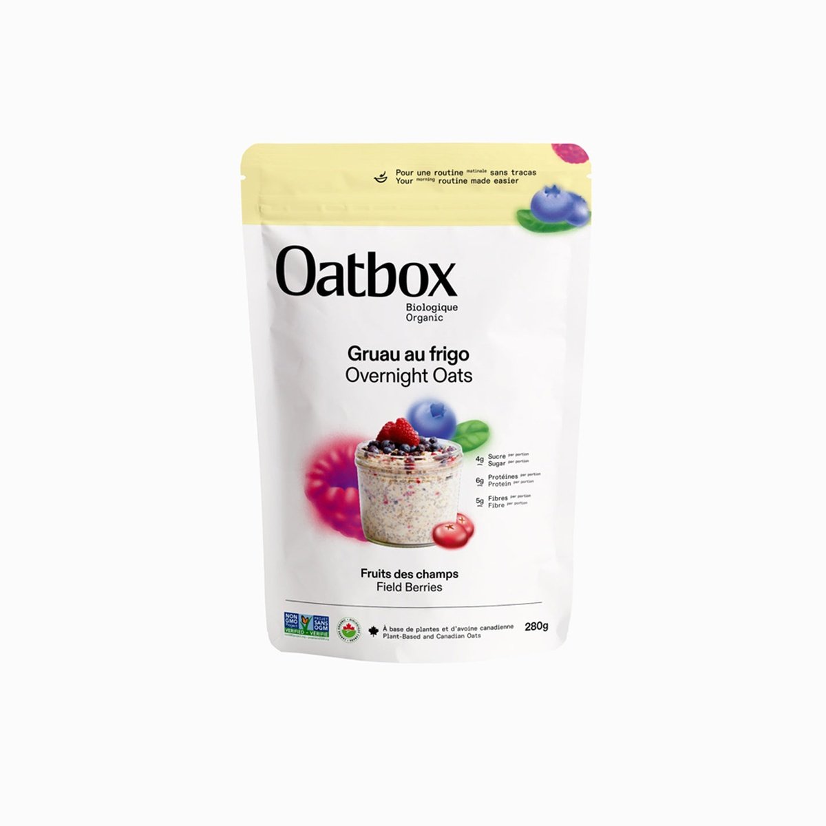Overnight Oats Field Berries Oatbox