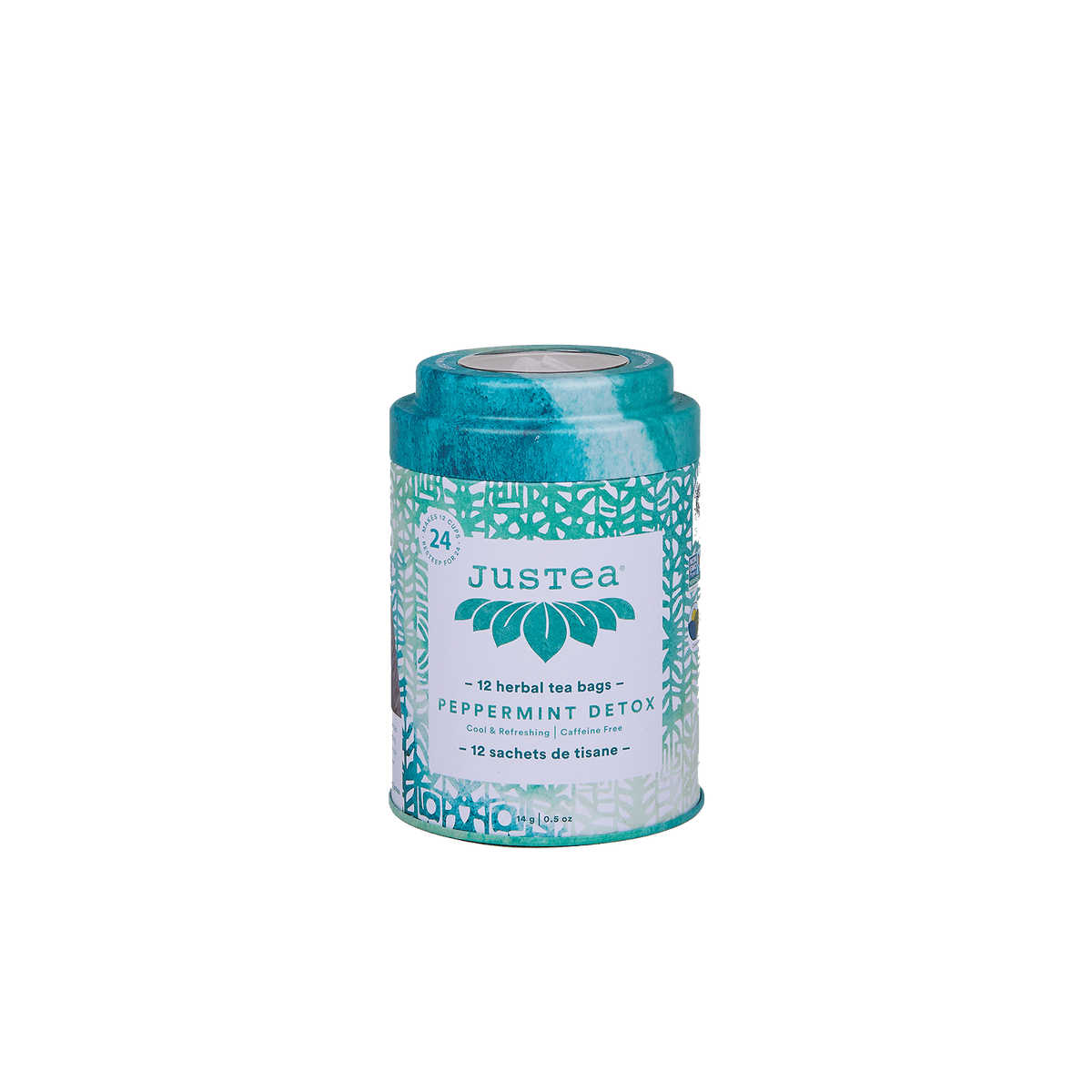 Peppermint Detox - Tea Bag Tin JusTea