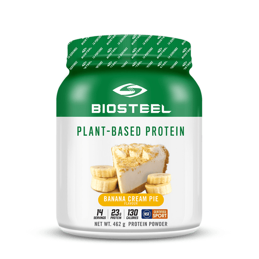 Plant-Based Protein Banana Creme Pie  BioSteel Sports Nutrition Inc.