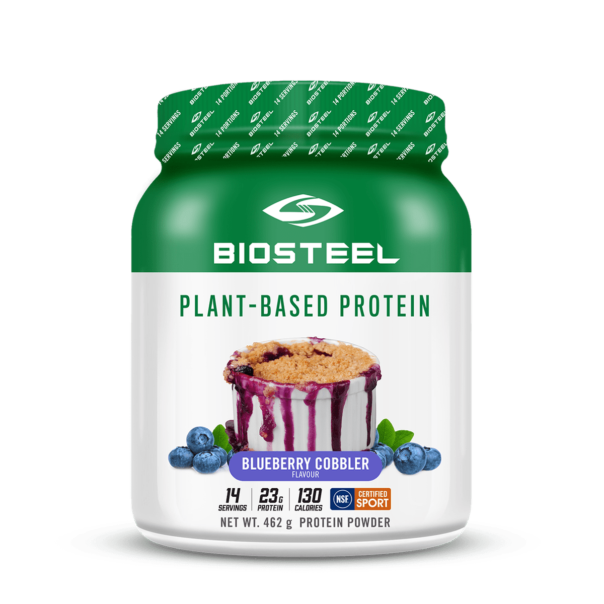 Plant-Based Protein Blueberry Cobbler  BioSteel Sports Nutrition Inc.