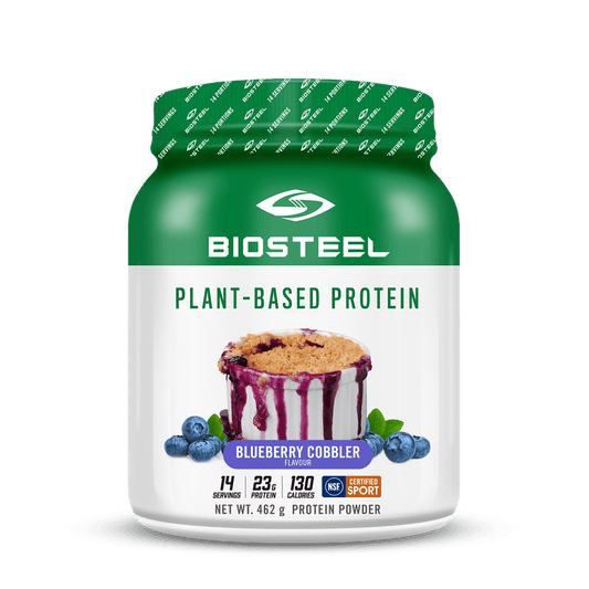 Plant-Based Protein Blueberry Cobbler  BioSteel Sports Nutrition Inc.