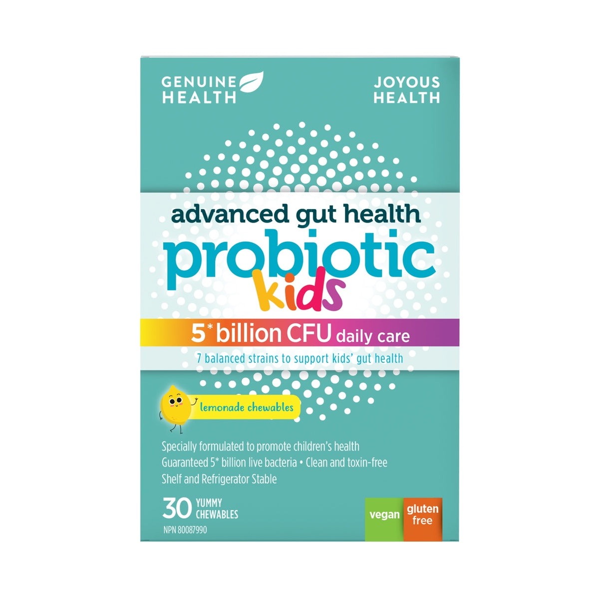 Probiotic for Kids - Lemonade  Genuine Health