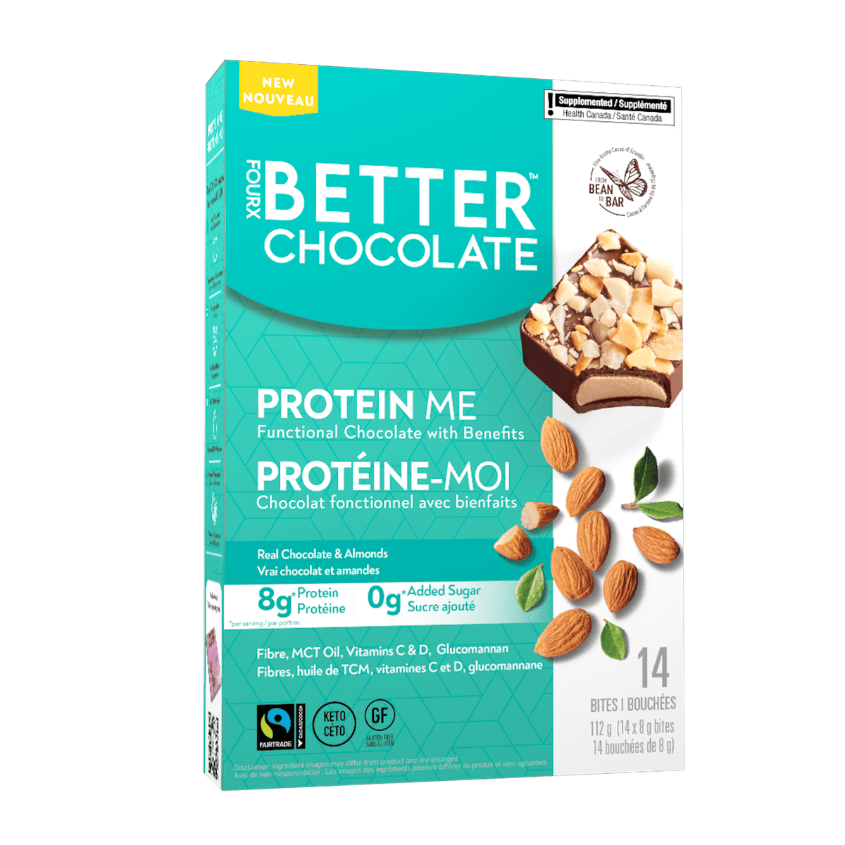 Protein Me - Almond  FourX Better Chocolate