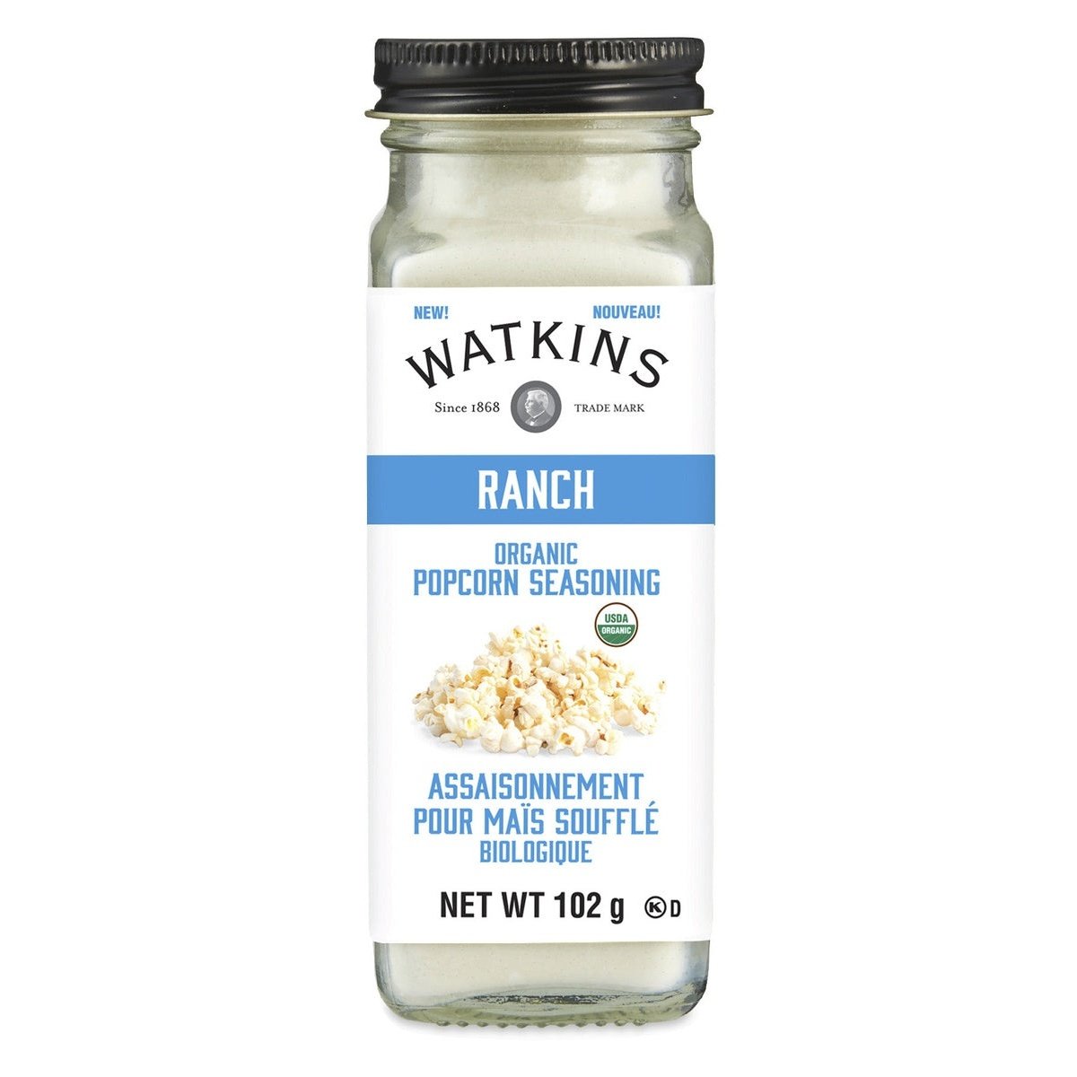 Ranch Popcorn Seasoning  Watkins Co.