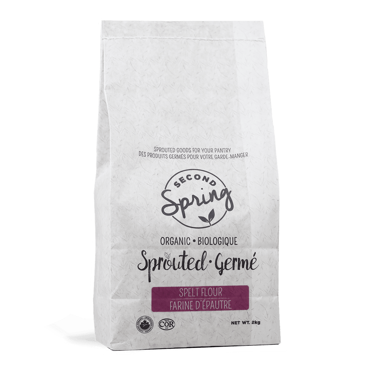 Sprouted Spelt Flour Second Spring Sprouted Foods