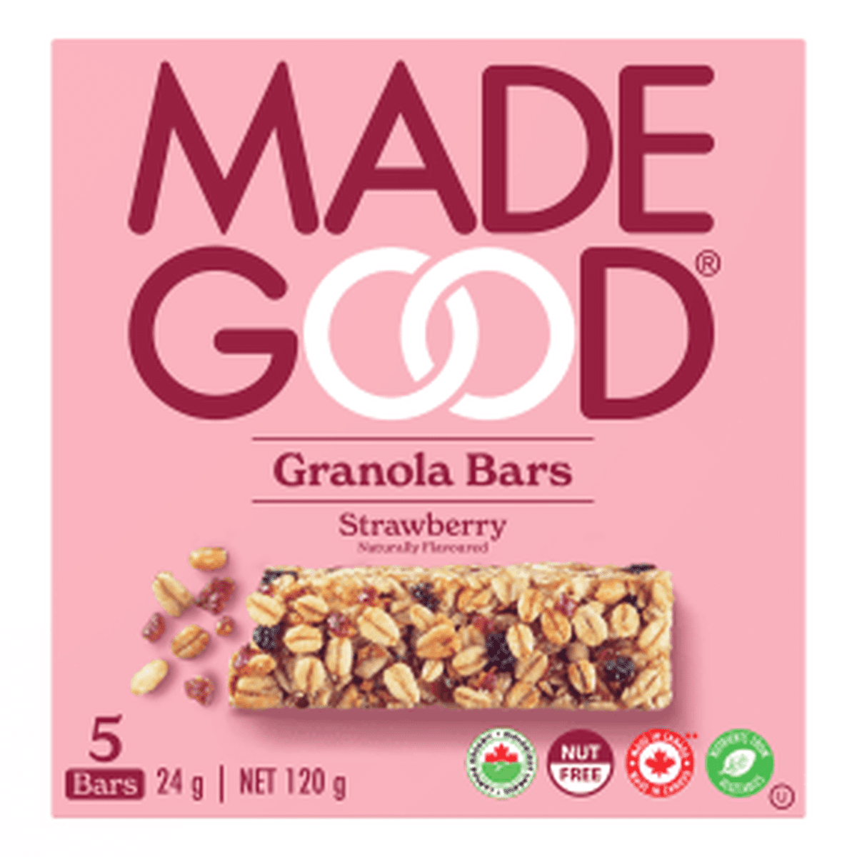 Strawberry Granola Bars Made Good