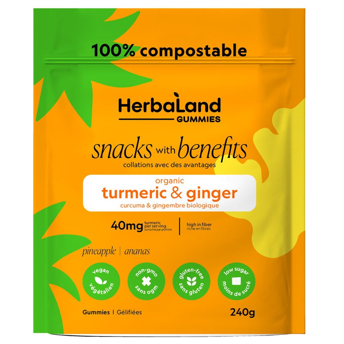 Turmeric & Ginger - Eco Size  Herbaland