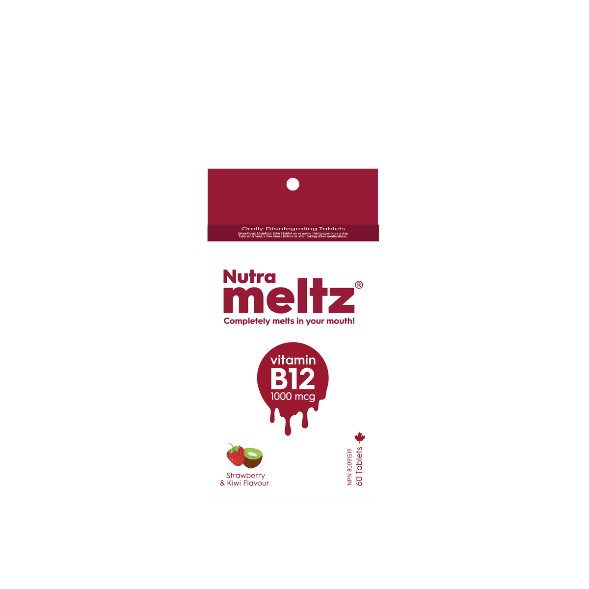 Vitamin B12 - 1000mcg  NUTRAMELTZ