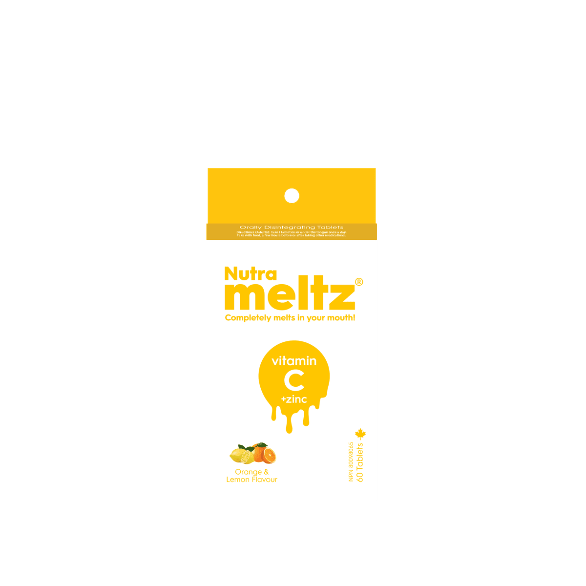 Vitamin C + Zinc  NUTRAMELTZ