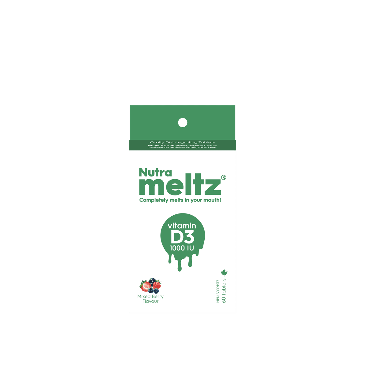 Vitamin D3 - 1000 IU  NUTRAMELTZ