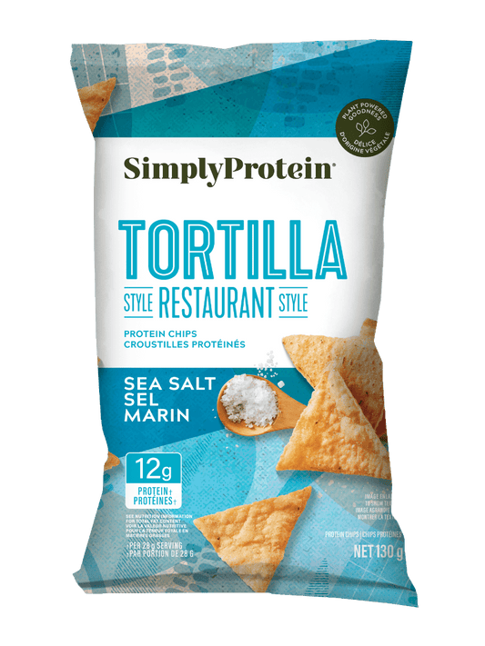 Tortilla Chips Sea Salt  SimplyProtein   