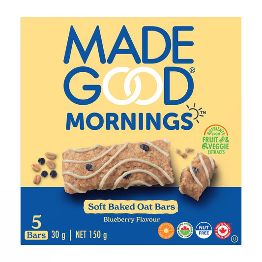 Blueberry Oat Bar  Made Good