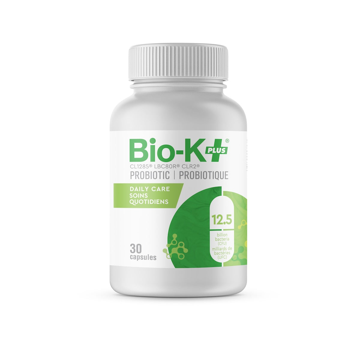 Probiotics Daily Care 12.5B  Bio-K+ 30 caps  